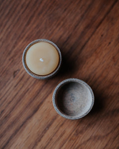 Hand Turned Stoneware Candle Holders by Noosa Pottery Studio キャンドルホルダー