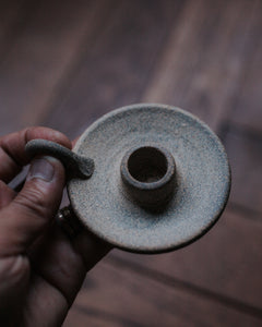 Hand Turned Stoneware Candle Holders by Noosa Pottery Studio キャンドルホルダー