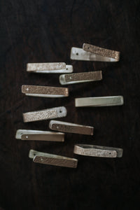 Hand Hammered Brass Incense Holder 真鍮インセンスホルダー by yuicoba
