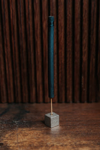 Hand Hammered Brass Cube Incense Holder  真鍮 香立 キューブ by Sumitani Saburo Shoten
