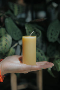 100% Pure Australian Beeswax Candle by Golden Sun Candles ミツロウ